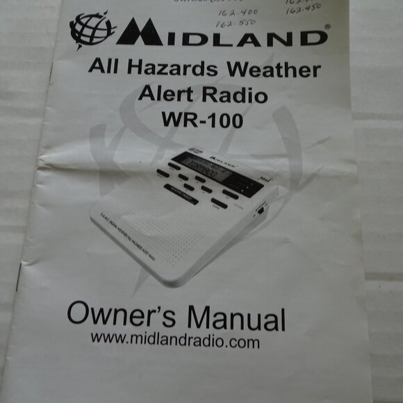 Weather Alert Radio - Midland WR-100 All Hazards NOAA Storm Warning Radio & Manu - Picture 13 of 16